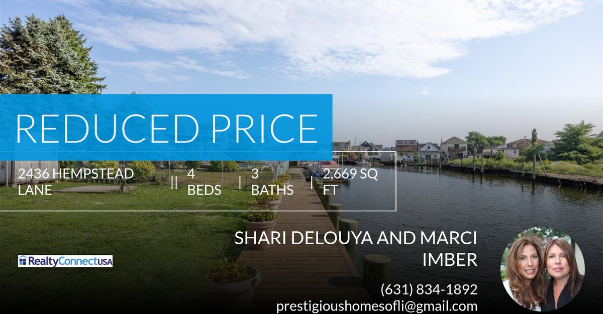 homesonLI's tweet photo. 📍 Reduced Price 📍 This recently reduced home at 2436 Hempstead Lane in Wantagh won't last long, so, don't wait to set up a showing! Reach out here or at (631) 834-1892 for more information!

Please call us to assist you with all ... https://t.co/TdNMZQRFVf https://t.co/ANGAI8CZG9