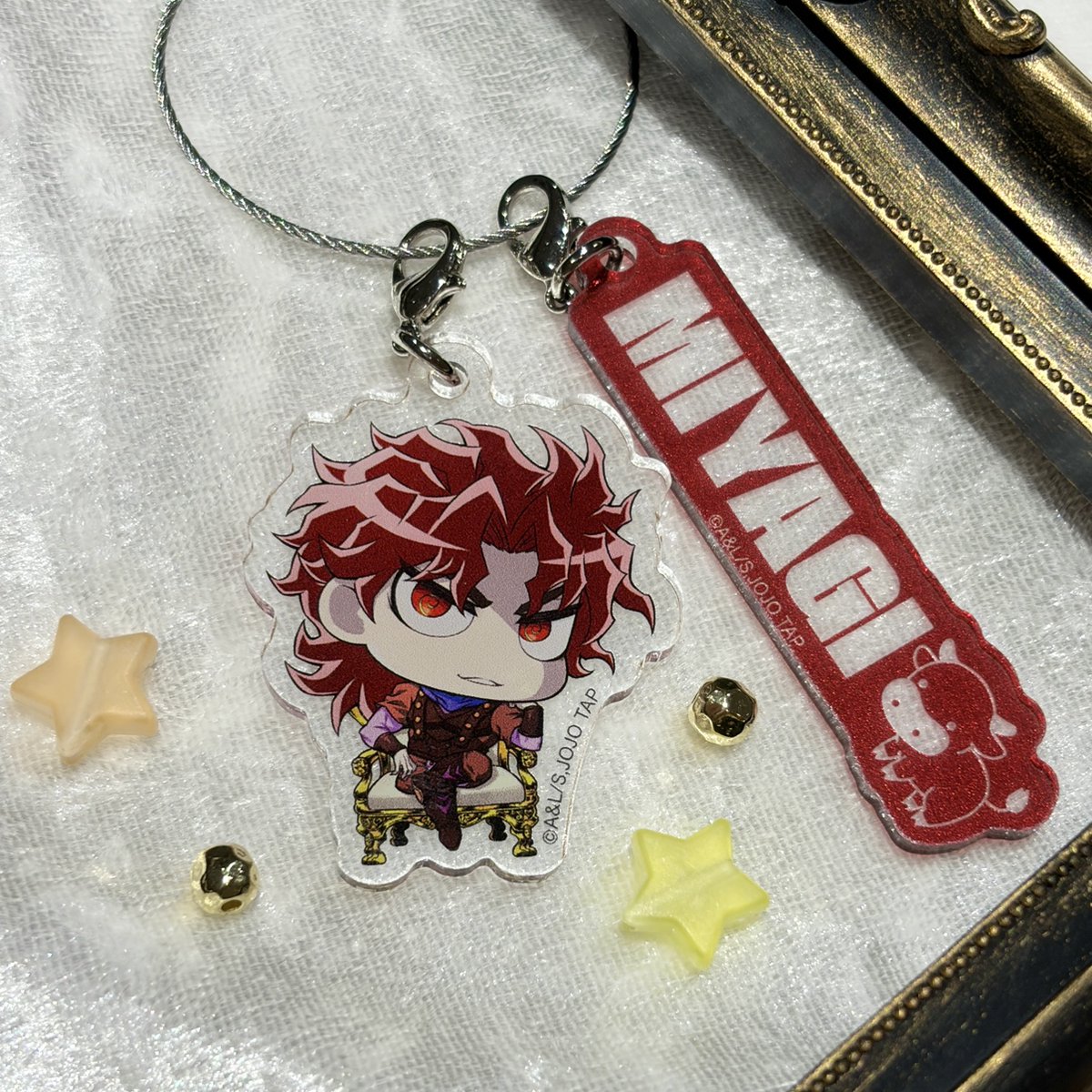 ジョジョワールド THE JOJO WORLD ワイヤーキーホルダー　コンプ 公式】JOJO WORLD(ジョジョワールド) on X