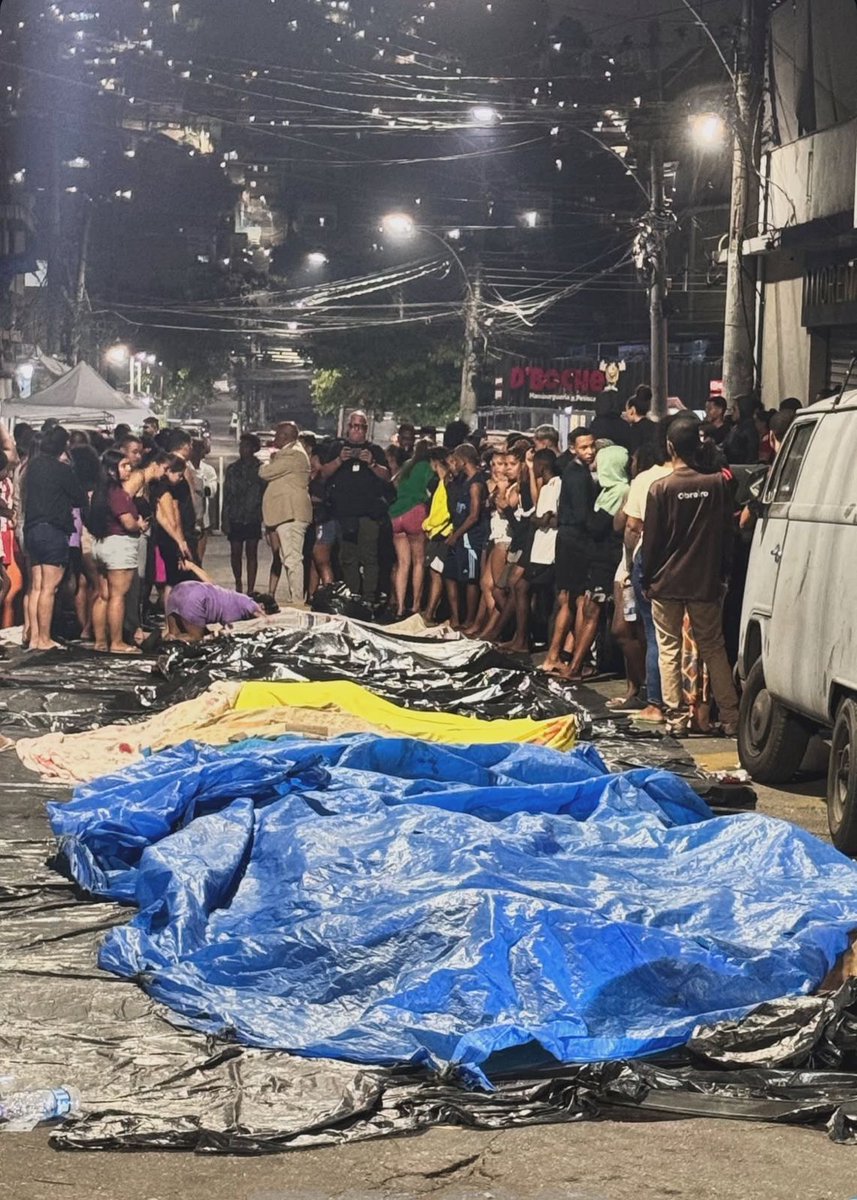 sejadita_verdad's tweet image. 🚨 #OperaçãoContenção

Corpos de bandidos são encontrados em área de mata no Complexo da Penha. Número de mortos pode passar de 50.