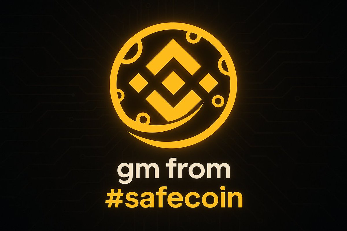 gm from #safecoin 🔐