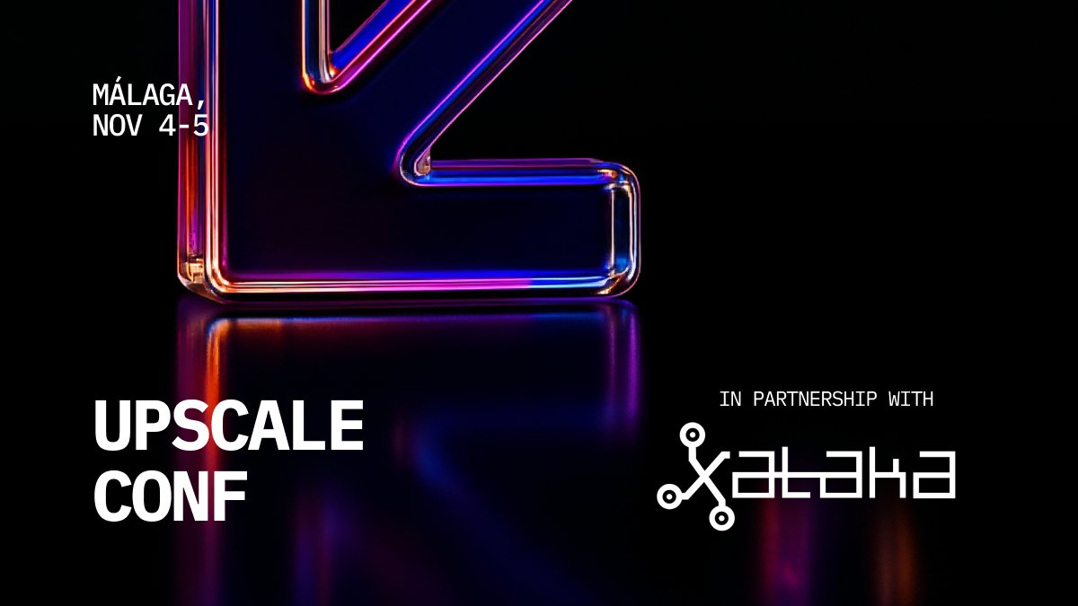 El 4 y 5 de noviembre se celebra <a href="/upscaleconf/">Upscale Conf</a>, el evento global sobre Inteligencia Artificial, diseño e innovación organizado por <a href="/freepik/">Freepik</a>, del que <a href="/xataka/">xataka</a> es media partner.

Si quieres seguir todo lo que ocurra en Málaga permanece atento a los canales oficiales de Xataka.
