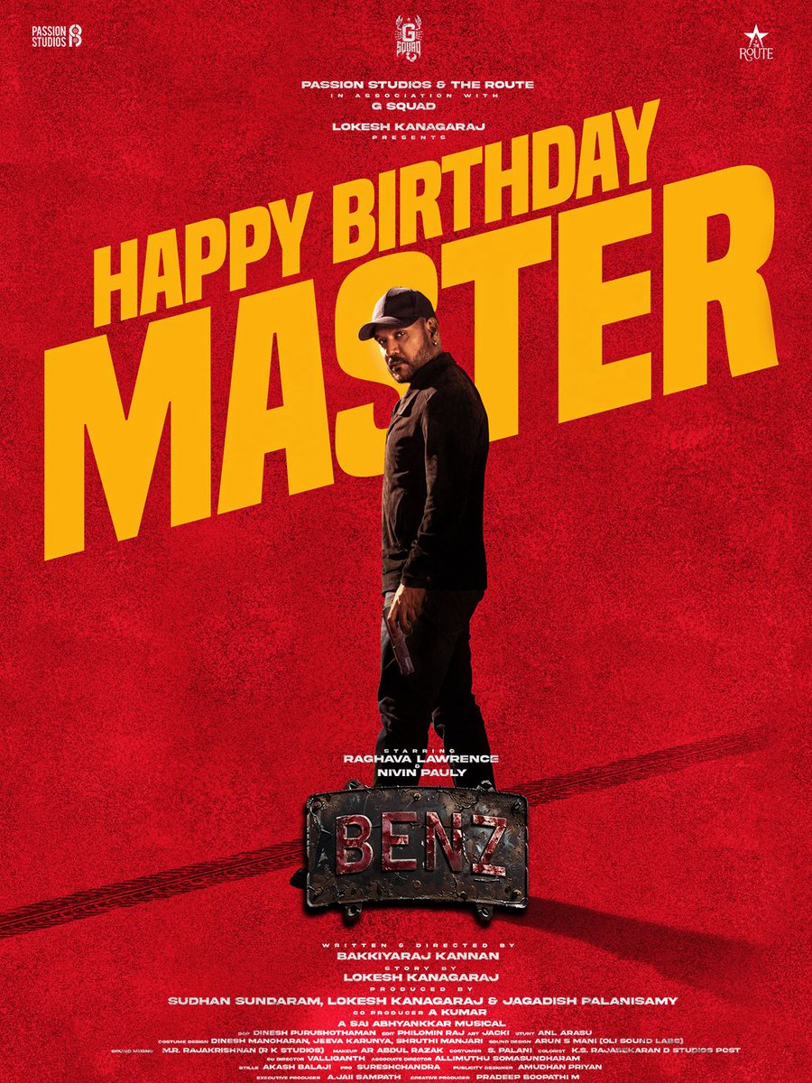 kollycorner's tweet image. RaghavaLawrence Master Birthday Special Poster From His Upcoming Movies #Benz &amp;amp; #Bullet 😍

#Kanchana4 Announcement 🔜