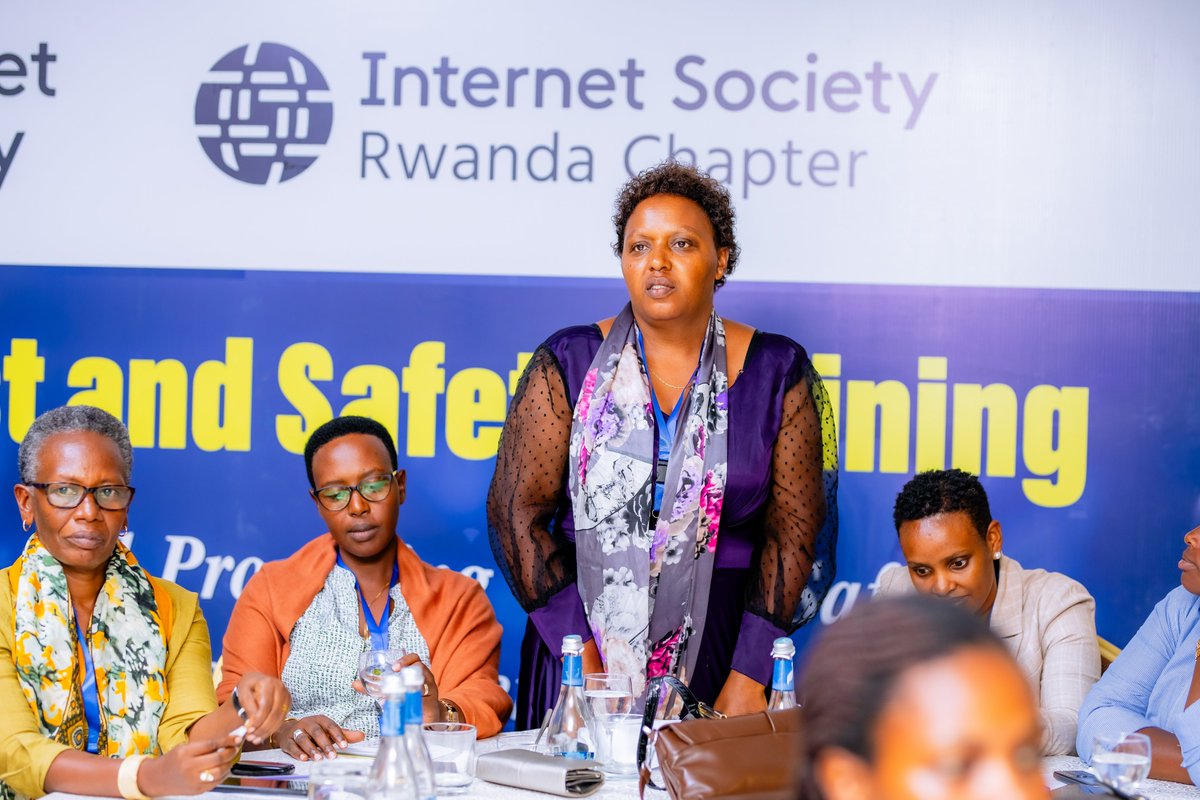 Happening now: <a href="/isoc_rw/">Internet Society Rwanda Chapter</a> is equipping women-led organizations in <a href="/NyagatareDistr/">Nyagatare District</a>, <a href="/RwandaEast/">𝐄𝐚𝐬𝐭𝐞𝐫𝐧 𝐏𝐫𝐨𝐯𝐢𝐧𝐜𝐞 | 𝐑𝐰𝐚𝐧𝐝𝐚</a> with essential digital safety skills at a one-day Online Trust &amp; Safety Training. <a href="/internetsociety/">Internet Society</a>  #WomenLeaders #SafeInternet #OnlineTrust #OnlineSafety