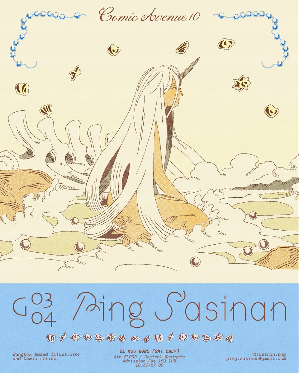 Post again because I think my poster is lowkey a banger and slay 🐚