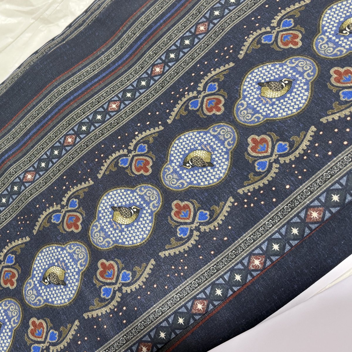 オリジナルのうずら柄ですのよ