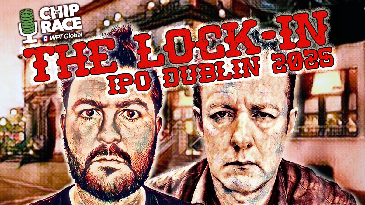 🔒 THE LOCK-IN ~ IPO DUBLIN 2025 🔒 

This week:

✈️ David and Dara do a road trip on their way to the <a href="/wpt_global/">WPT Global</a> IPO Dublin
🇬🇧 Stops in Birmingham and Manchester
🦈 David and Dara both make the SHR Final Table
🏆 Noel Murphy wins the Main Event

📺 youtu.be/yujPBI3_AiU?si…