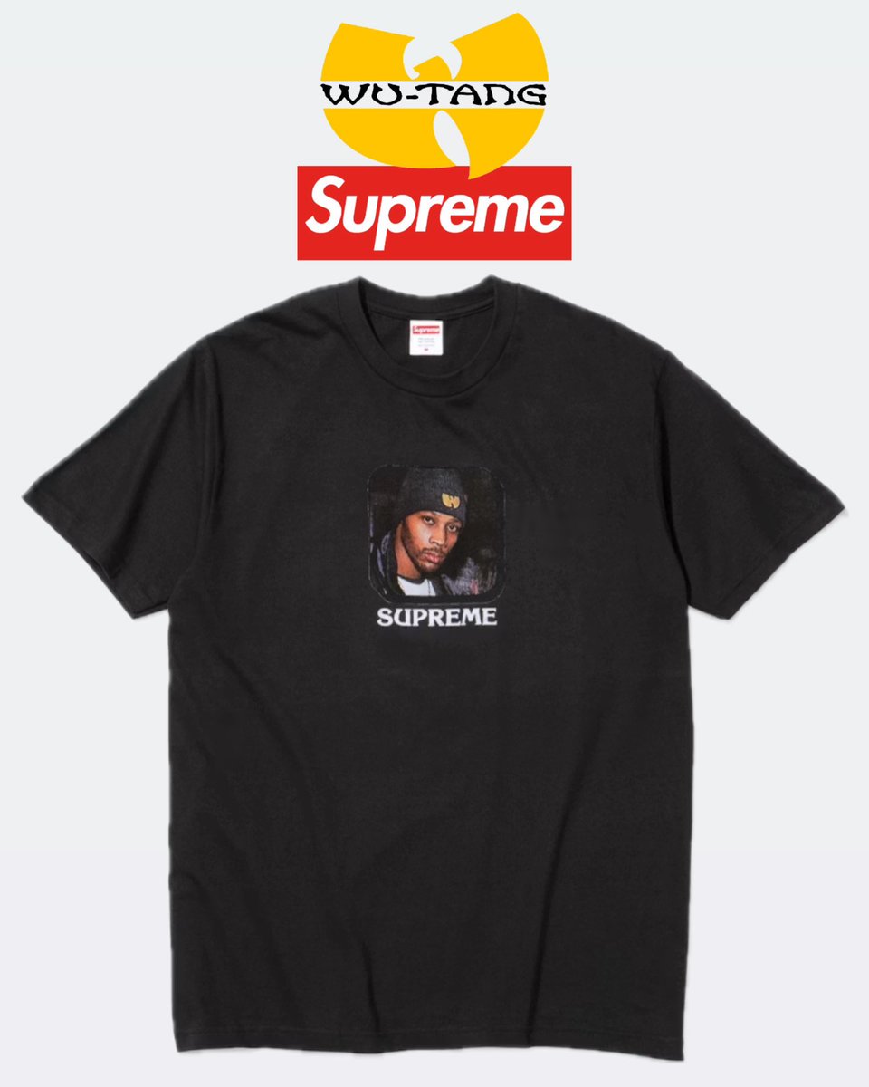 Official images of the Supreme x Wu-Tang Clan RZA Tee which is