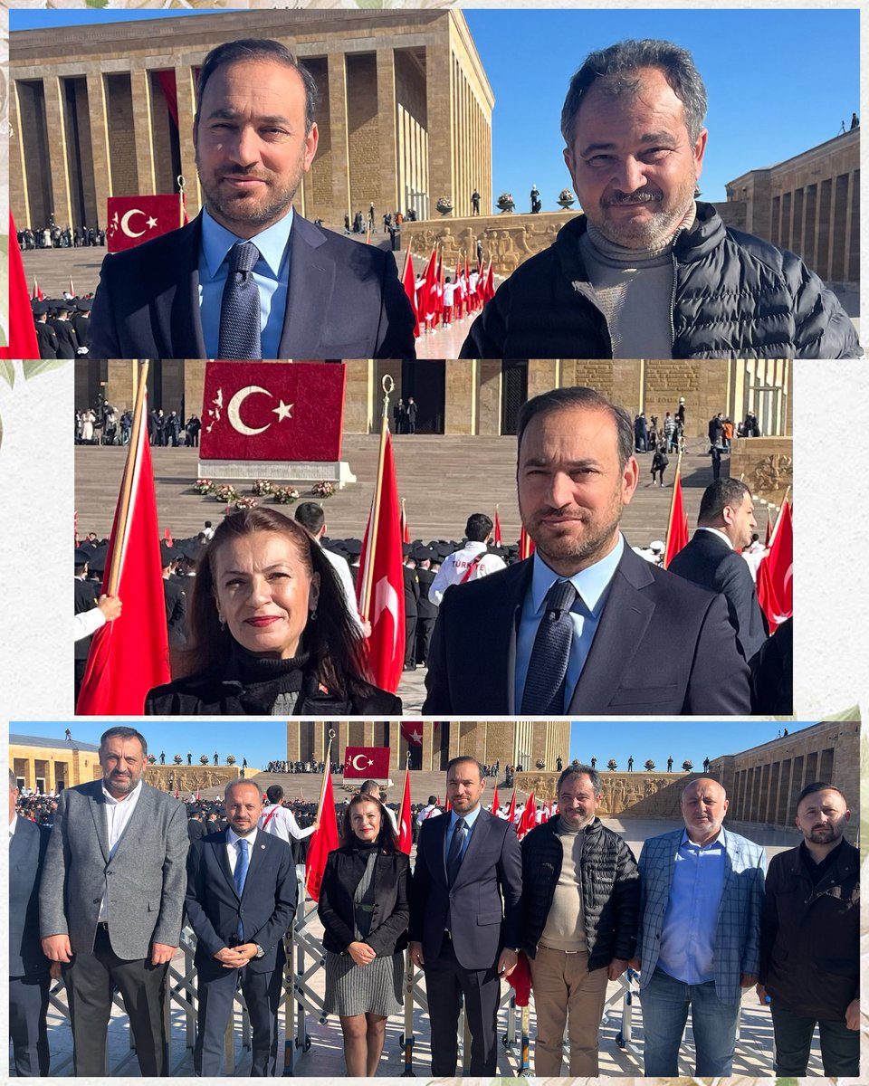🇹🇷 Cumhuriyetimizin 102. Yılı’nda Anıtkabir’deyiz!

İlçe Başkanımız Sn. <a href="/NihatN_Koroglu/">Nihat Necati KÖROĞLU 🇹🇷🇵🇸🇦🇿🇵🇰</a> başkanlığında 

Yürütme ve Yönetim Kurulu Üyelerimiz, Kadın ve Gençlik Kolları Üyelerimiz Mahalle Başkanlarımız ve Teşkilat Mensuplarımızla birlikte;

Cumhuriyetimizin banisi 
Gazi Mustafa