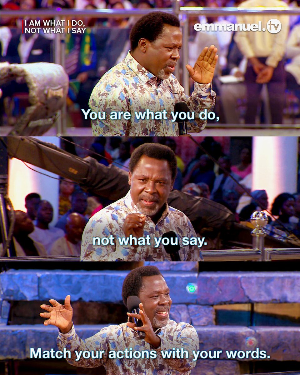 1- God’s Word teaches that faith must be demonstrated through our actions. It is not enough to simply say we believe; we must live in a way that reflects Christ’s love and holiness.

When our actions match our words, we glorify God and witness His truth to others.