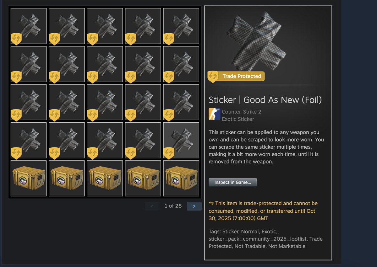 netstatcs2's tweet image. what others will have tradable tomorrow vs what I have tradable tomorrow 🤡