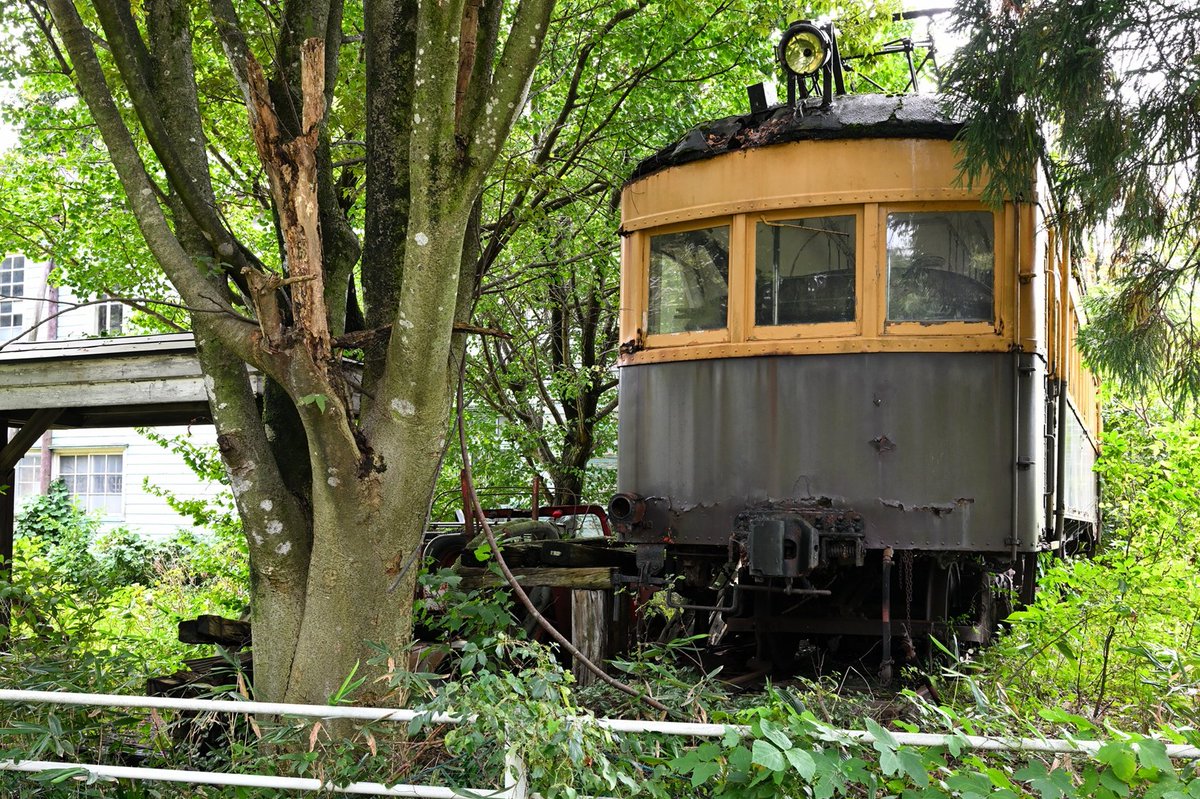 安田民俗資料館の保存車…
だったもの…
