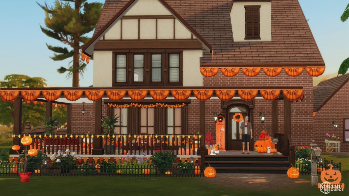 TSRJezi's tweet image. October&apos;s Drab to Fab. This place is Trick or Treat ready now! Links are found - thesimsresource.com/news/drab-to-f…

#thesims4 #sims4cc #simscc #sims4