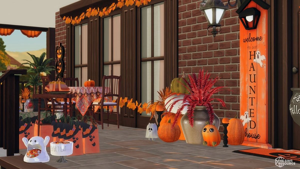 TSRJezi's tweet image. October&apos;s Drab to Fab. This place is Trick or Treat ready now! Links are found - thesimsresource.com/news/drab-to-f…

#thesims4 #sims4cc #simscc #sims4