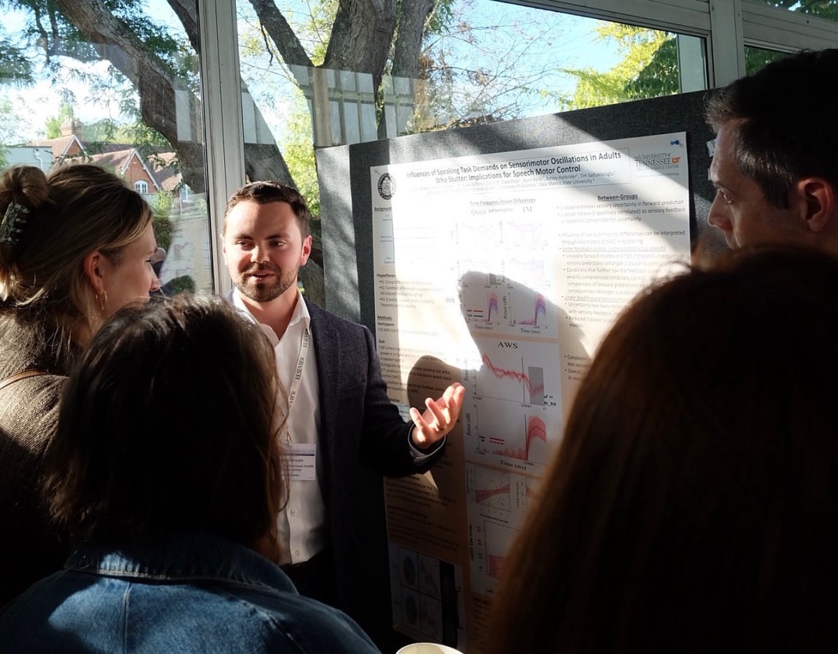 Kudos to PhD student Eddie Brown who recently shared his team’s research at St Catherine’s College, Oxford University, during the 14th Oxford Stuttering and Cluttering Research Conference. 
Everywhere you look, UT!