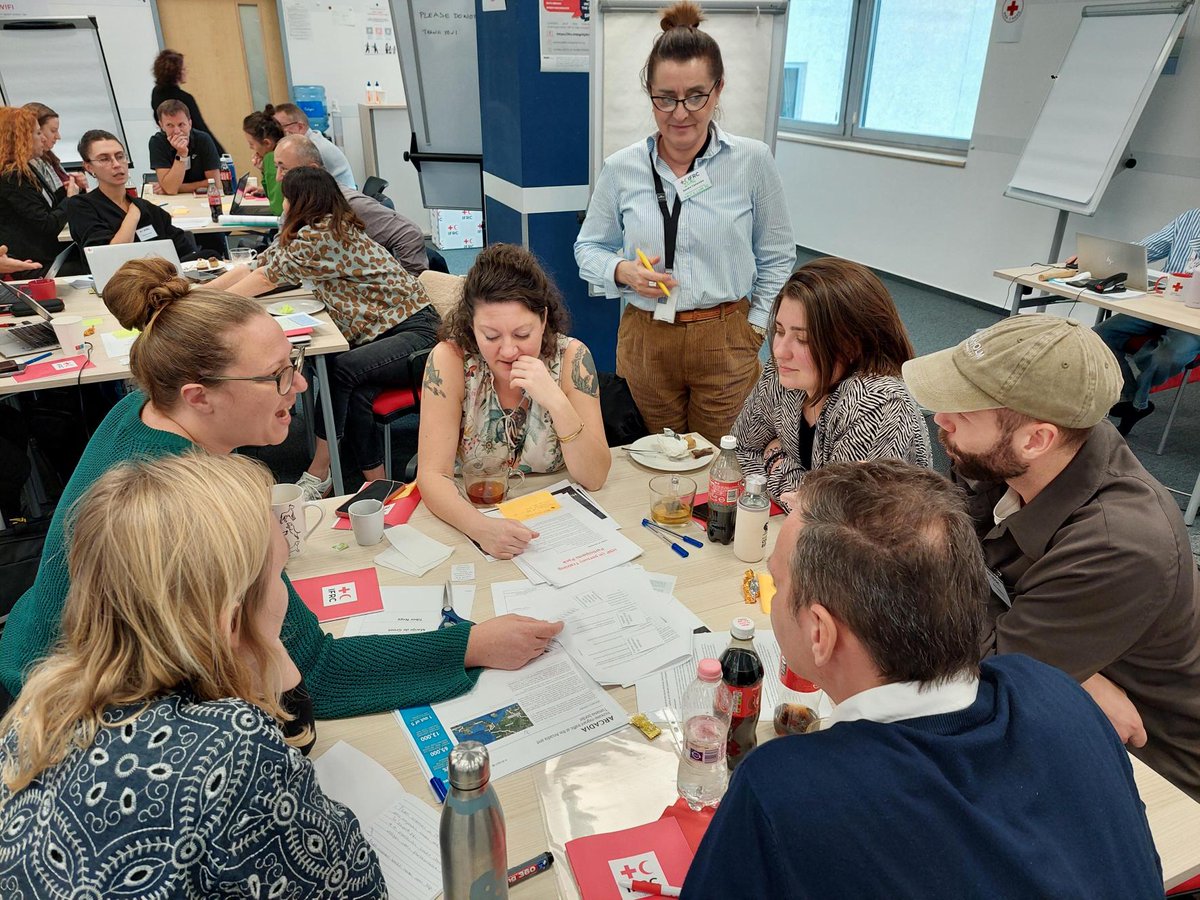 This week, 17 National Societies  joined IFRC #HumanitarianServicePoints (HSP) training ,boosting  capacity to support migrants along the route under our #RouteBasedApproach
Integrating HSPs into contingency &amp; disaster plans = faster, smarter, more humane response💪
<a href="/IFRC_Europe/">IFRC Europe</a>