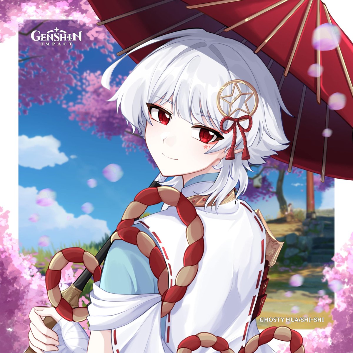 Happy Birthday Yoshihara Yumeko!

Happy birthday to my Genshin OC Yumeko and Kazuha💟
Still practicing genshin art style huhu 
#GenshinImpact #YoshiharaYumeko #genshinoc  #art