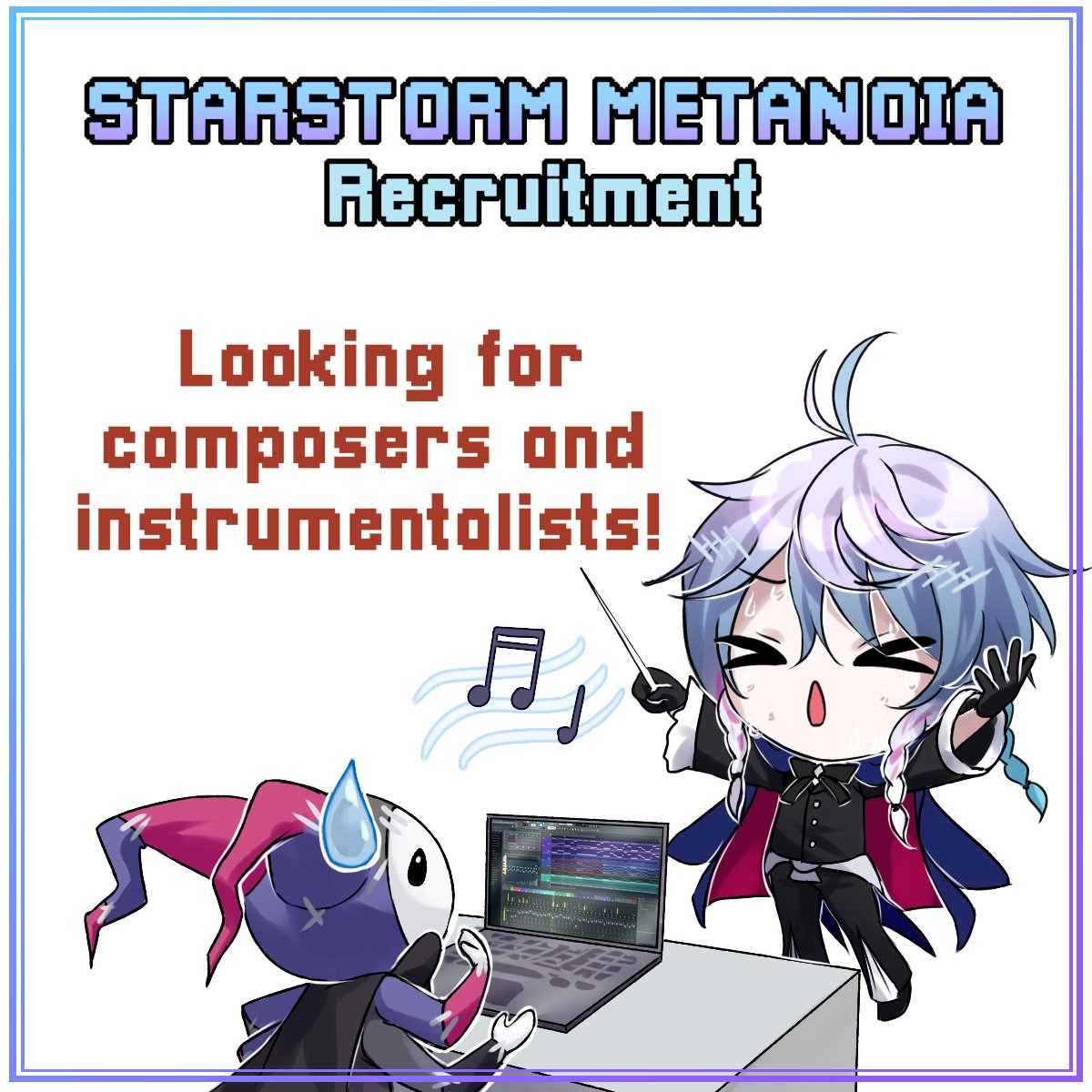 Starstorm Metanoia: A Holostars EN RPG 💫 tweet media