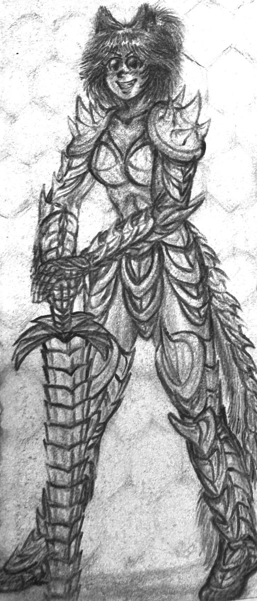 CHITIN exo-sKElETON KITTEN / (FeliNE) CombAT-AnT

[HD]

"After the two previous posts I haven't much more time left, so I wanted something straightforward - I've got CHITIN on my list from the beginning, and I wanted to draw my OC in a different outfit as a commission sample"