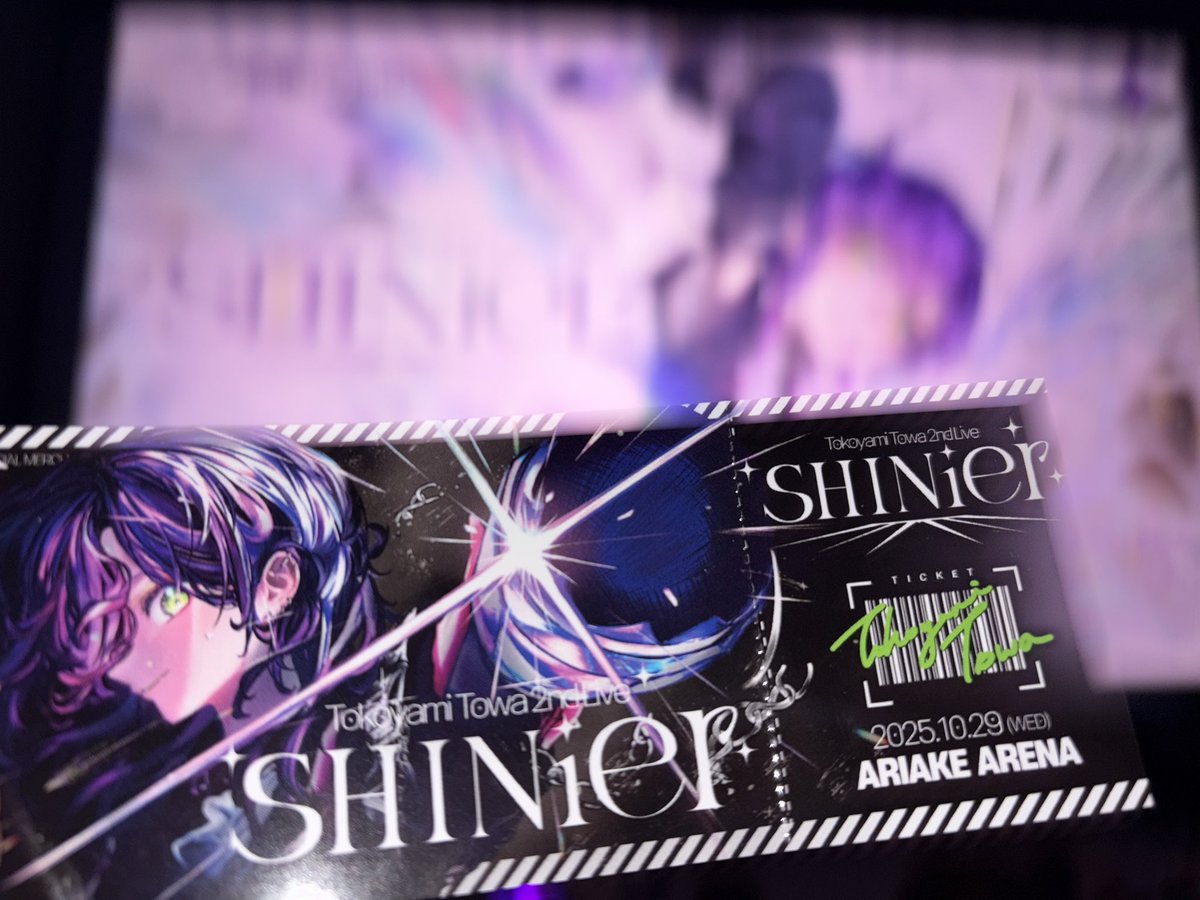 💜
#常闇トワ2nd