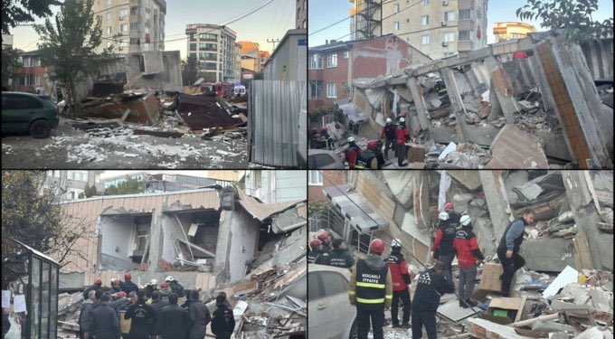 #Gebze nin en işlek caddelerinden biri bitmek bilmeyen metro kazılarının ve insan hayatının aldırış edilmemesinin resmidir…