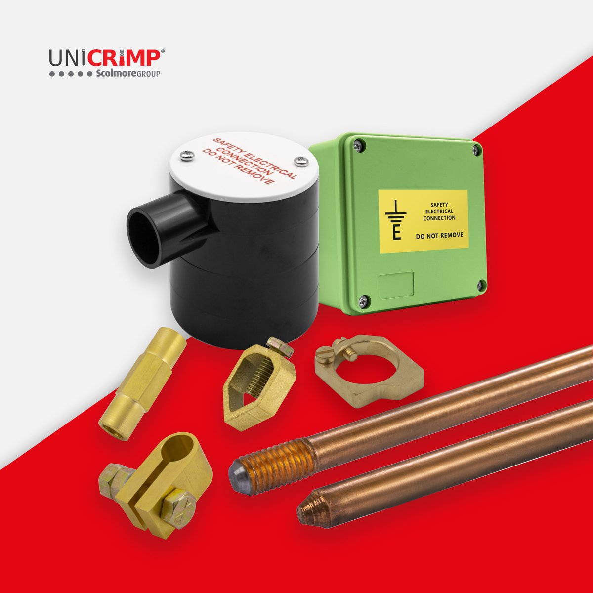 Unicrimp's tweet image. Our complete earthing system is designed for easy installation and adaptability. ✅

Made from high-quality materials and compliant with UK, EU &amp;amp; international standards.

Explore rods, pits, clamps &amp;amp; more 🌍
🔗 unicrimp.com/products/earth…