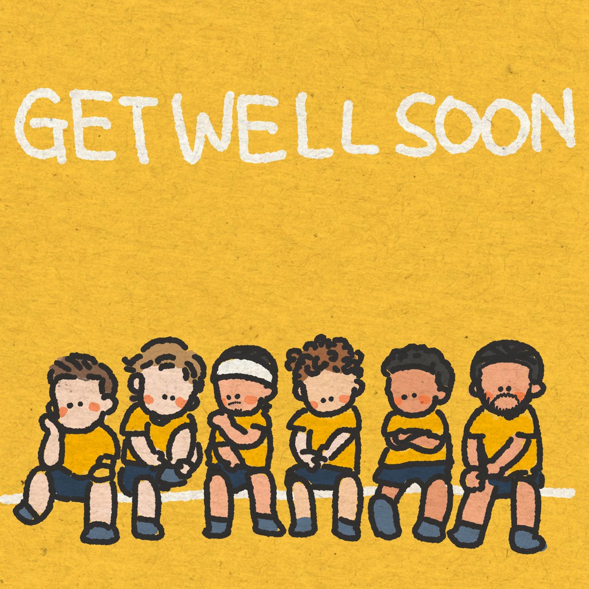 Hope you guys get better soon!
#yescers <a href="/Pacers/">Indiana Pacers</a>