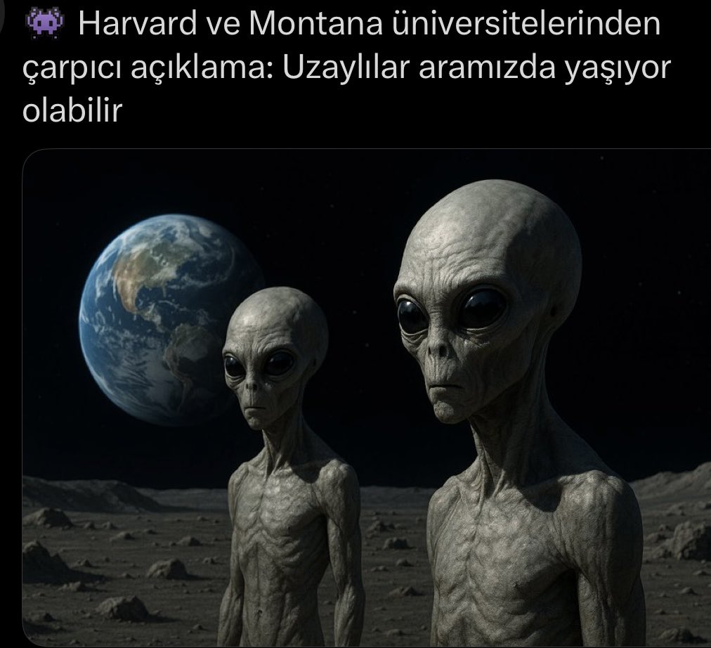 Yalnız değiliz demiştim