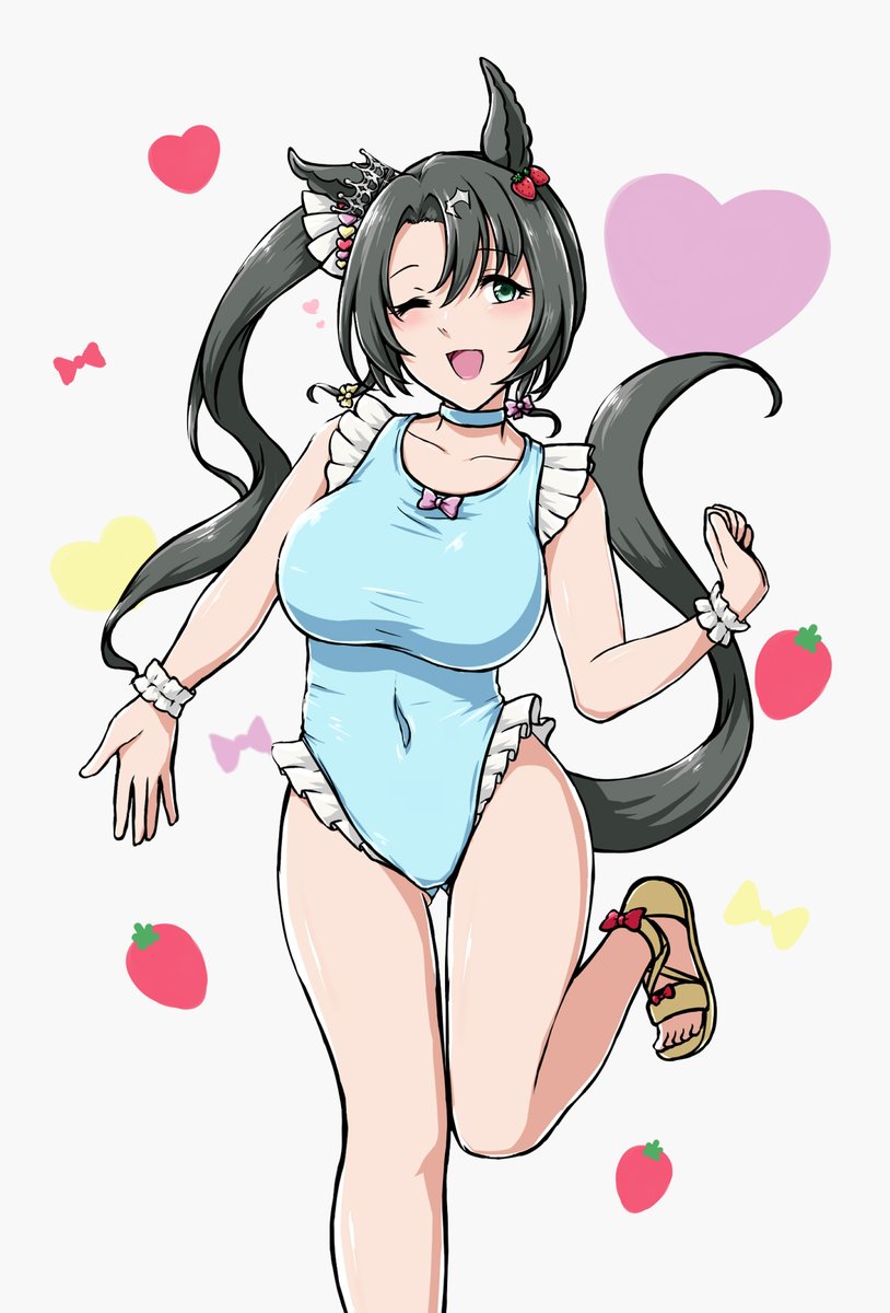 #今月描いた絵を晒そう
半年ぶりにオリウマ描けて満足 