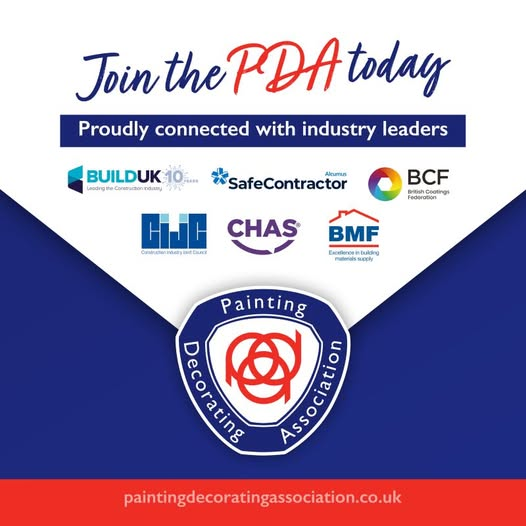 As the UK’s largest trade body dedicated to the painting and decorating sector, the PDA is on hand to provide support and information to our members.
For more information or to apply to join, visit: paintingdecoratingassociation.co.uk
#PDA #TradeAssociation #Procurement