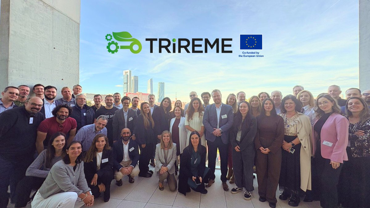 ProjectTrireme's tweet image. 🚀 TRIREME Partners wrapped up their Madrid meeting.
 
🔗 Read more: project-trireme.eu/en/viewnews/25…

Thanks again to @DeustoDBS and @sernauto for the warm welcome and collaboration! 🙌
