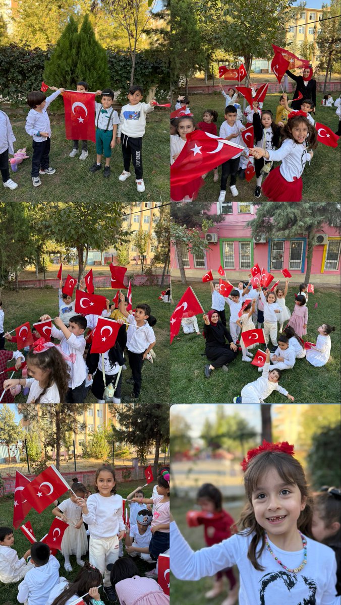 GultepeBatman's tweet photo. Cumhuriyetimizin 102. yılını coşkuyla kutladık!
Minik yüreklerimizle Atatürk’ün izinde, gururla, sevgiyle…
Yaşasın Cumhuriyet! 🇹🇷✨
 #29Ekim #CumhuriyetBayramı #YaşasınCumhuriyet https://t.co/t4JLOpYagu