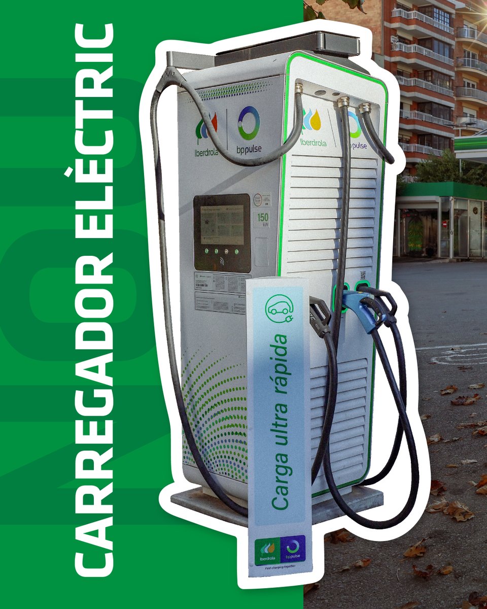 BallusBerga's tweet photo. A BP Berga ja pots carregar el teu vehicle elèctric!

⚡️ càrrega ultraràpida
🔌 150kW de potència
🚗 dues places per a carregar
⏰ Sempre disponible
💡 energia 100% renovable

Comoditat, rapidesa i sostenibilitat en una càrrega.
#Ballús servei, qualitat i confiança! https://t.co/NBYrBsO3p0