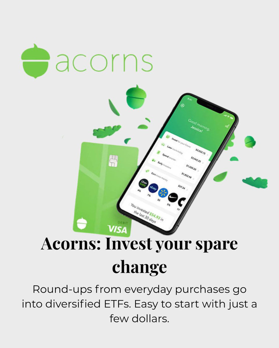 fintechbite's tweet image. New to investing? These 5 fintech apps make it super easy to start 👇
Robinhood | Acorns | Stash | SoFi Invest | Public
#FintechInvesting #BeginnerInvestors #FintechApps #JossGawin #Trump