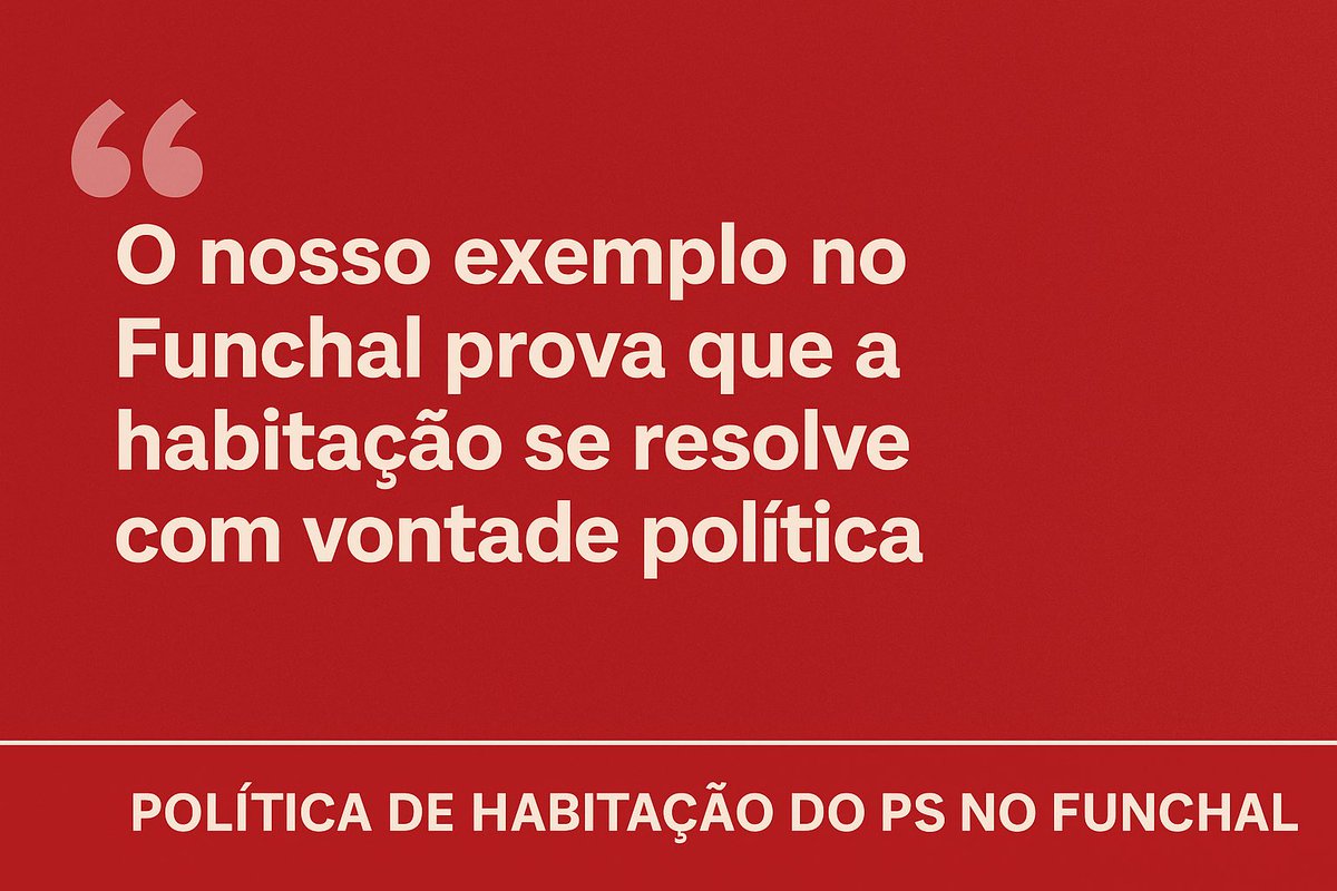 🏘️ Na Assembleia Regional debateu-se o tema da Habitação com o Governo Regional. 

Momento para lembrar o que o PS fez na Câmara Municipal do Funchal quando, no mesmo período, o PSD nada fez no Governo Regional. 

✊ O PS mostrou que é possível governar com soluções, não com