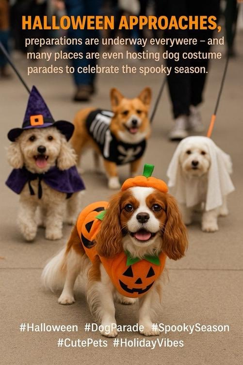 Perp_Watch's tweet image. Dogs + costumes + Halloween = pure joy. 

Whether it’s a local pet parade or your own living-room photo shoot, this season is all about puppers in their best outfits.

 What’s your pup wearing this year?

#PupCostume #HalloweenVibes #BingX