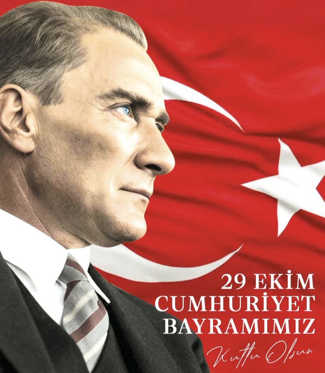 İLELEBET CUMHURİYET 🇹🇷❤️🇹🇷
KUTLU OLSUN❤️🇹🇷❤️🇹🇷
#29ekimcumhuriyetbayrami