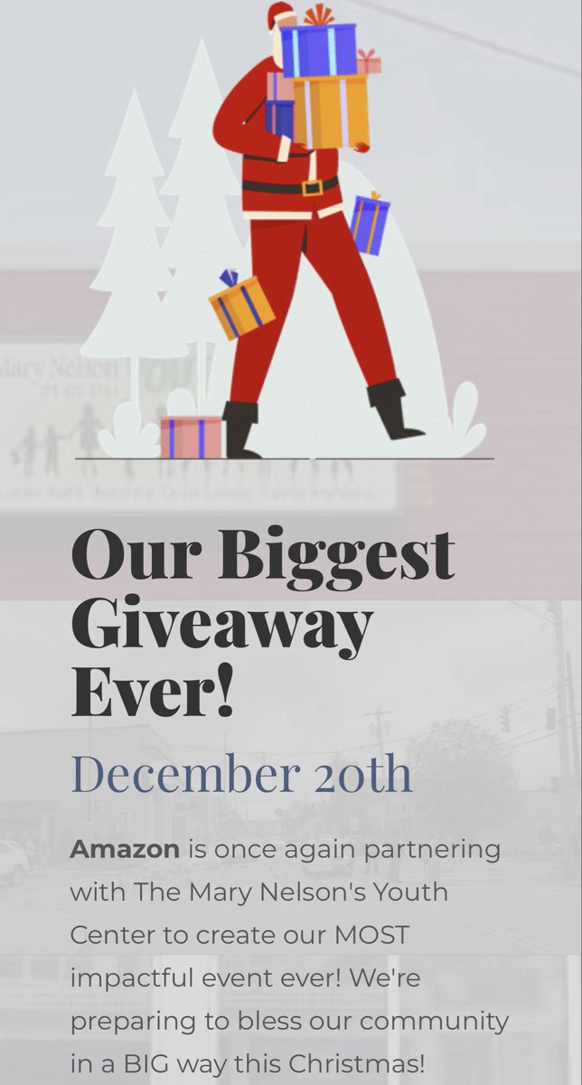 The Mary Nelson's Youth Center is a beacon of hope where our community comes together to Pay it Forward and be a part of transformative change. We're launching an online donation drive until December 19th to empower us to uplift our community. Our next two events, Thanksgiving