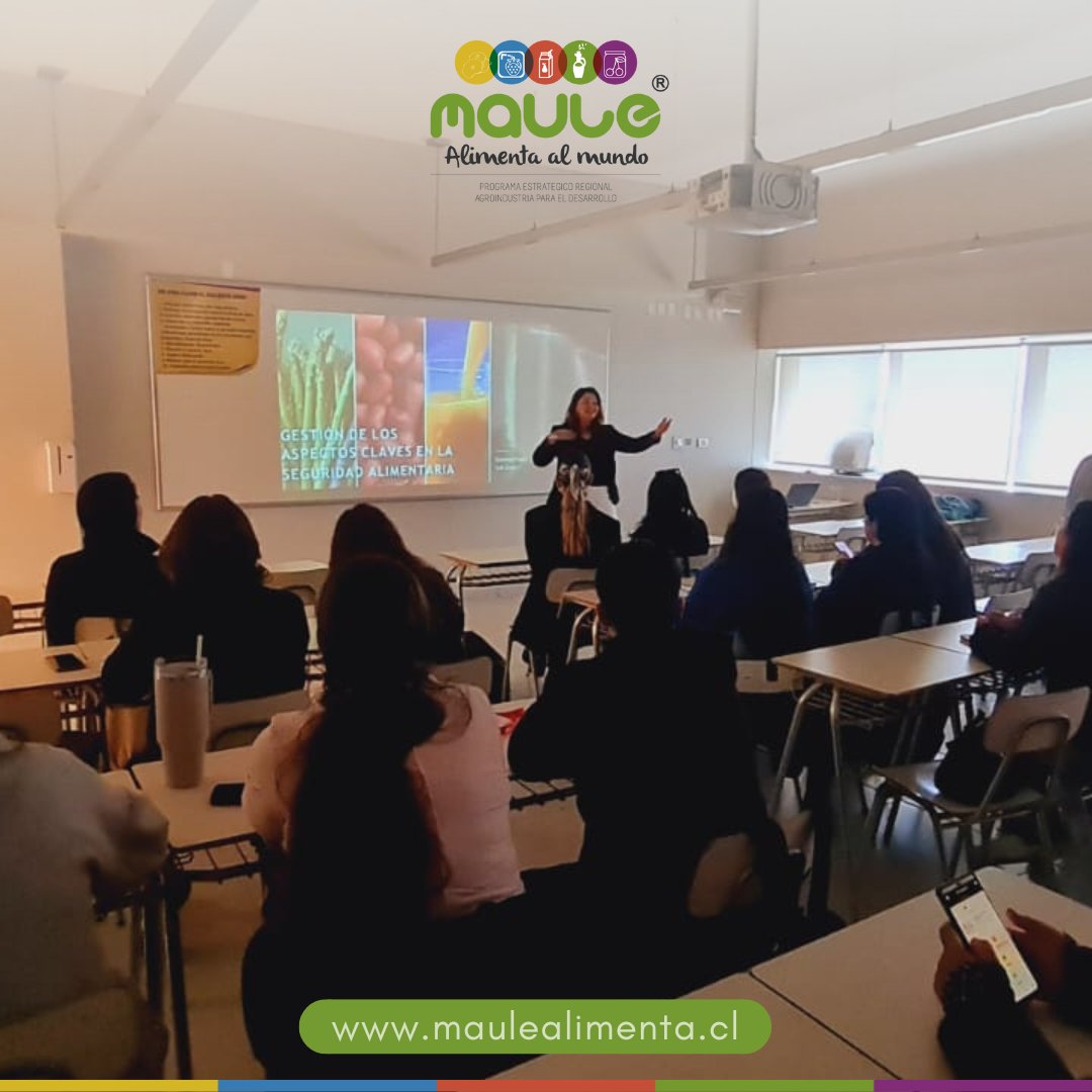 🍎 Más de 40 representantes de empresas participaron en cursos de calidad e inocuidad alimentaria organizados por <a href="/maulealimenta/">PER Maule Alimenta</a>  junto a #SMConsultores y <a href="/qualitylabs_cl/">Laboratorio Quality Lab</a> 
Formación práctica para fortalecer la competitividad del sector agroalimentario del #Maule 🌾