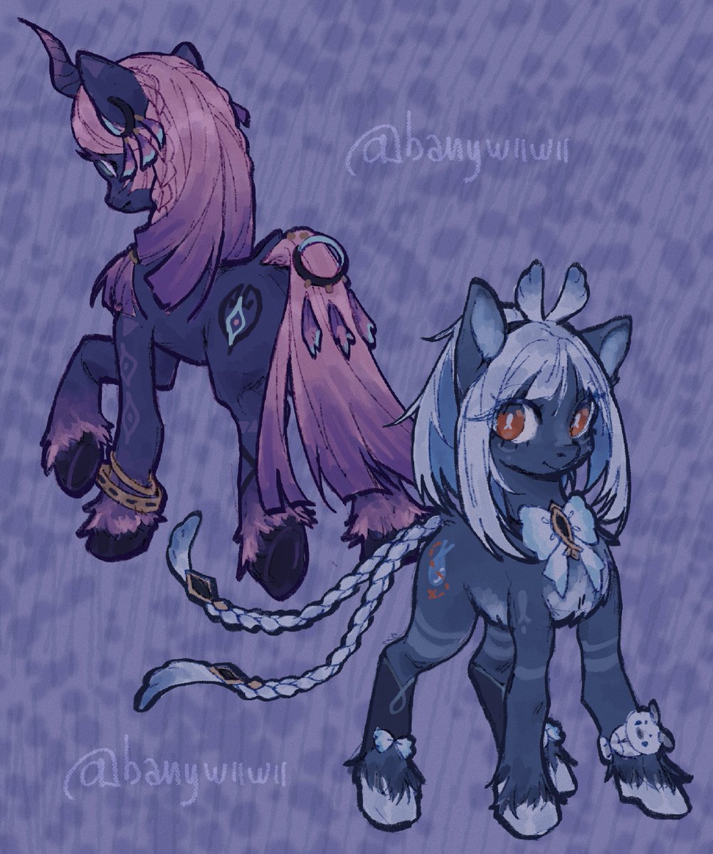 I like drawing ponis