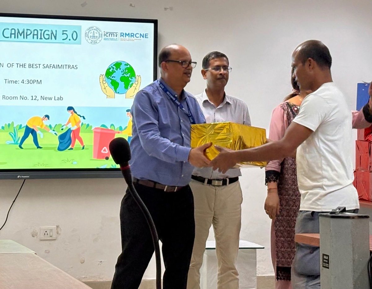 icmrnihrdib's tweet photo. Glimpses from different activities conducted under the special campaign 5.0 at ICMR-RMRCNE Dibrugarh,2025.
#ICMR
#DHR
#ICMRRMRCNEDIBRUGARH
#SpecialCampaign5_0 https://t.co/pBkGMwCj8r