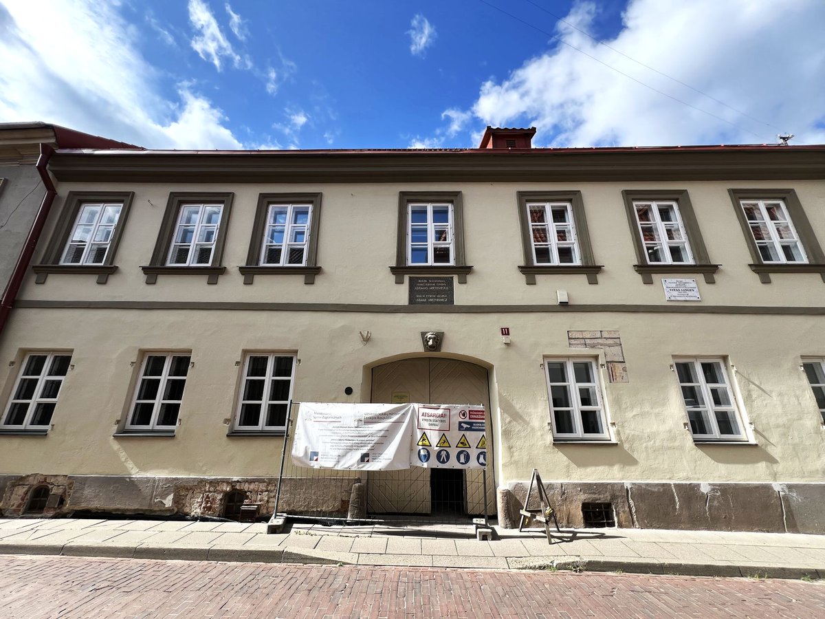 ▶️ Trwa II etap projektu „Remont budynku Muzeum Adama Mickiewicza w Wilnie”, finansowanego przez Ministerstwo Spraw Zagranicznych RP.

pol.org.pl/2025/10/29/rem…