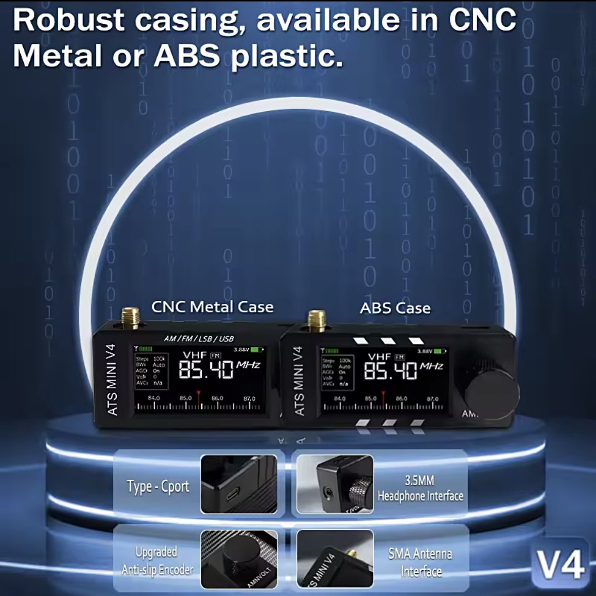 AMNVOLT V4 ATS Mini ATS MiniにV4が登場‼️ 今度は、CNC金属ケースと