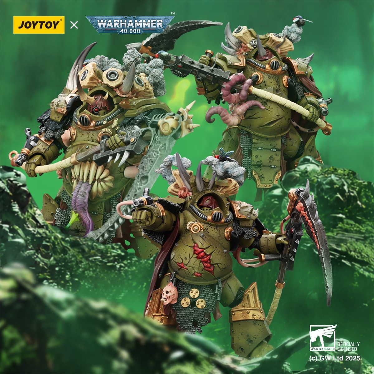 Warning! The terrifying Nurgle Death Guard legion is coming! They