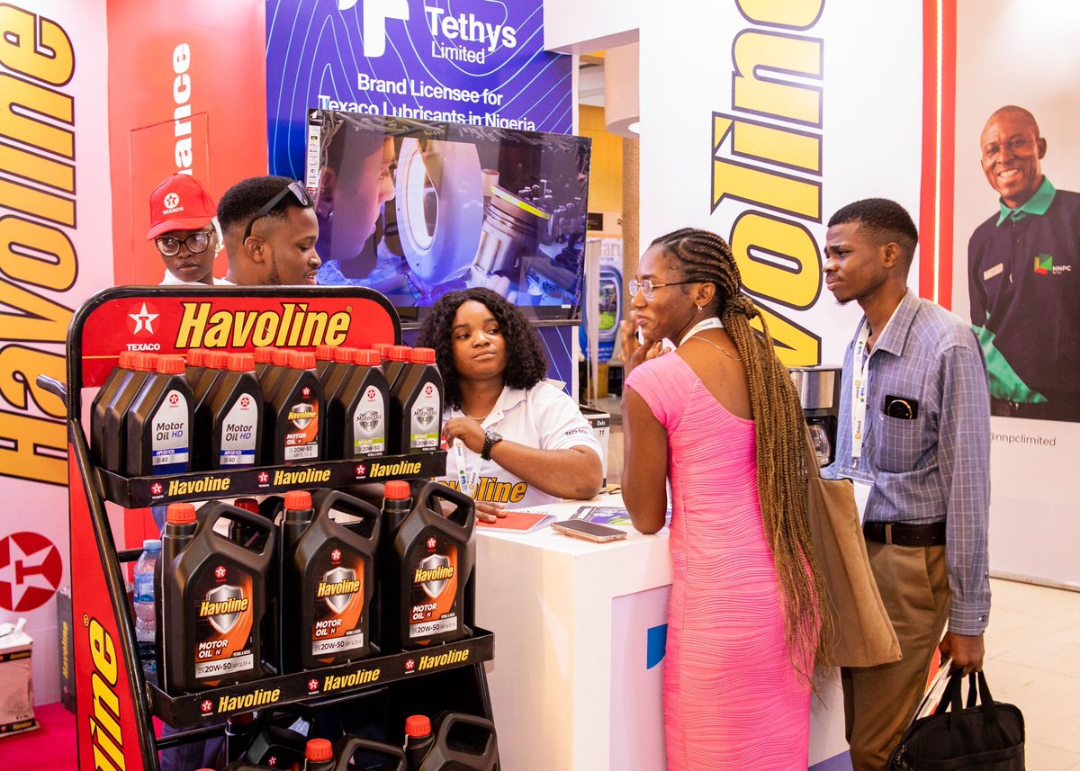 tethysltdng's tweet photo. Texaco opened strong at the OTL Africa 2025, connecting with delegates, industry experts, and partners eager to learn how our lubricants keep engines running with peak performance and trusted reliability.

Visit us today and experience the Texaco difference. 

#otlafrica2025 https://t.co/AXR896jrOm