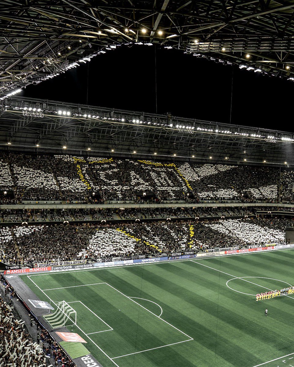 Logística pra o jogo Atlético x Del Vale, mesmo com as dificuldades impostas pela conmebol conseguimos fazer algumas ações como mosaico de papel, tirantes de tnt, balões e bandeirinhas em todo o estádio. <a href="/coletivo1908/">Coletivo 1908</a> <a href="/tog_oficial/">SOMOS GALOUCURA</a> <a href="/Atletico/">Atlético</a>
