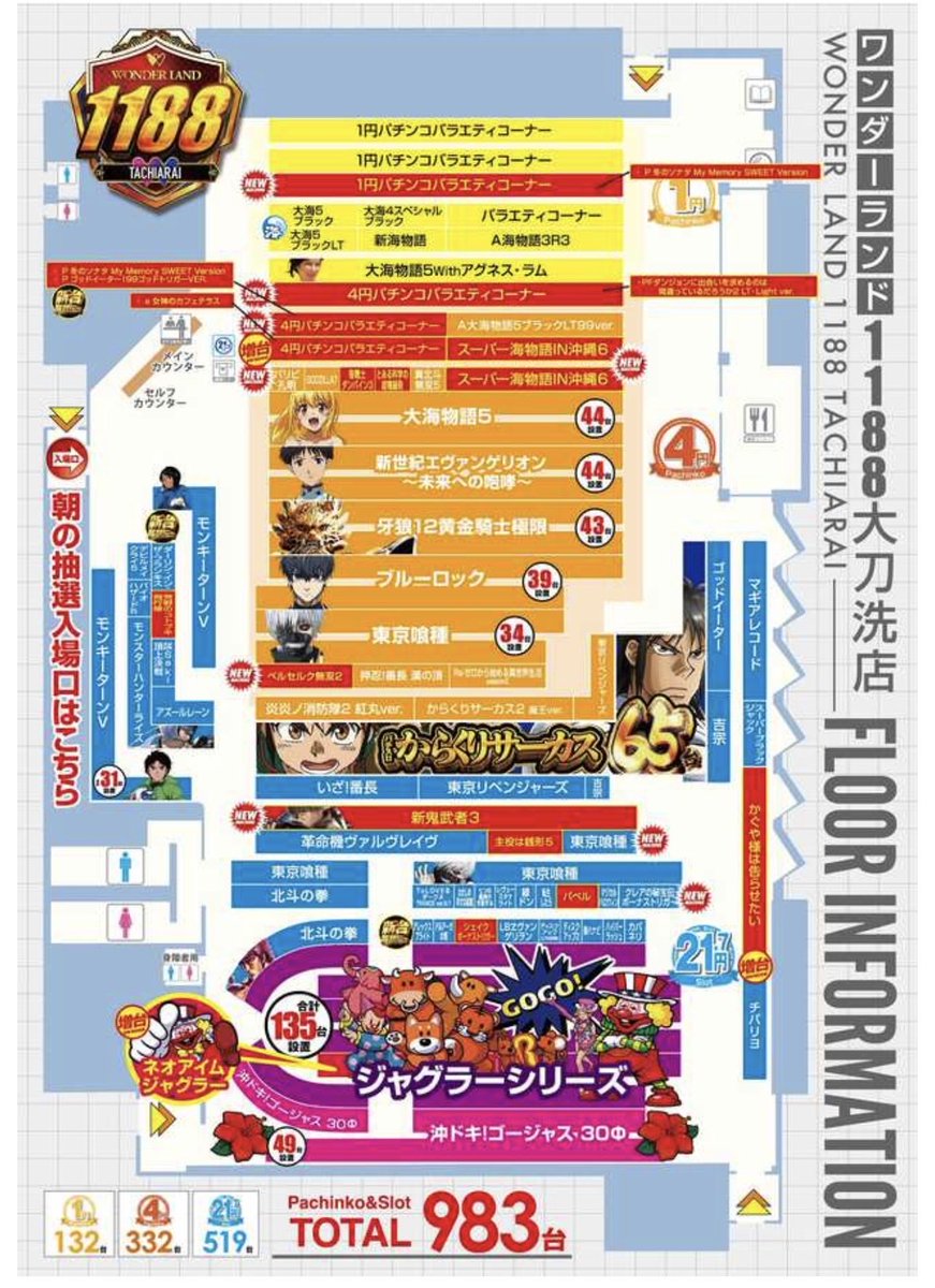 ここページです♫ 疾風九州⚜️スロパチホール on X