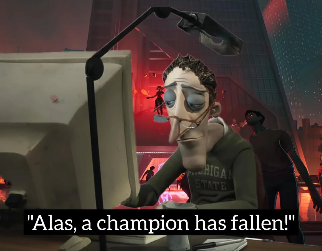 RivalsAssembled's tweet image. When the Nightmare IV finally ends

Via/Vactry