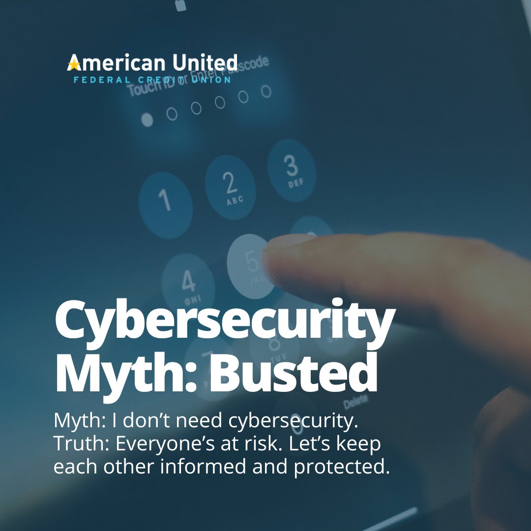 Cybersecurity Myth: Busted

Myth: I don’t need cybersecurity. Truth: Everyone’s at risk. Let’s keep each other informed and protected.
#cybersecurity #infosec #onlineSafety