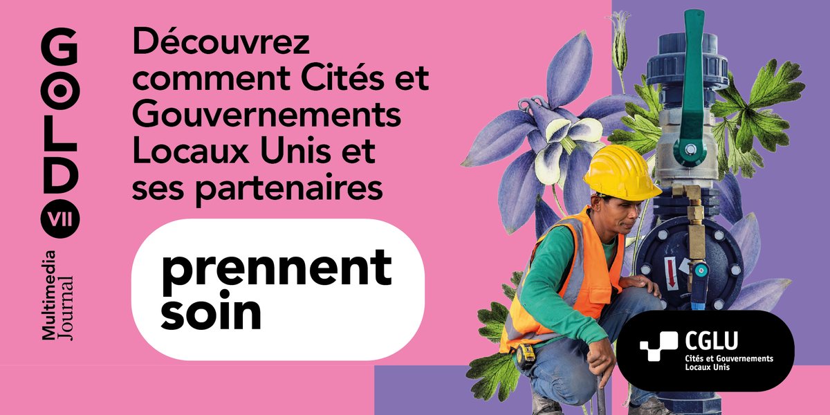 GoldUCLG's tweet image. 🎊CGLU célèbre le #Soin🎊

À l'occasion de la #JournéeInternationaledeSoin, consultez le Journal Multimédia GOLD VII 🏆

💡Le #Soin joue un rôle central dans nos vies, découvrez pourquoi et comment ⤵️

uclgmeets.org/processes/CoCr…