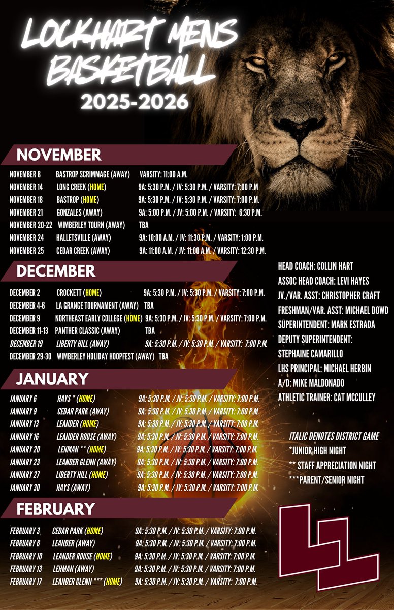 LockhartMbb's tweet image. Good luck to all the programs starting today! Lockhart Basketball is going to be all gas no breaks! @LocLions #PRIDE #TCC #SlowGrind